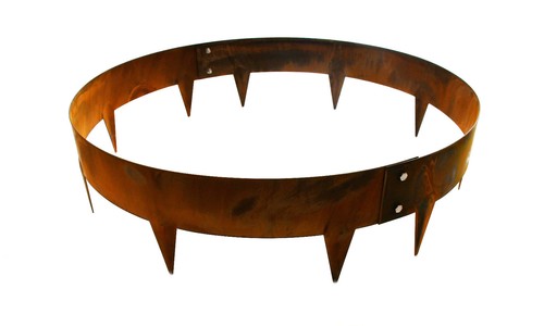 Garden gear metal tree ring - garden,