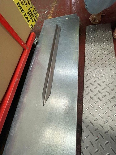 Corten steel peg - spike, stake