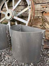 D Shape Riveted Corten Steel