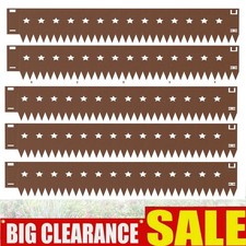 Corten Steel Lawn Edging Set