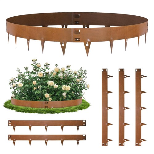 Metal garden edging - metal,