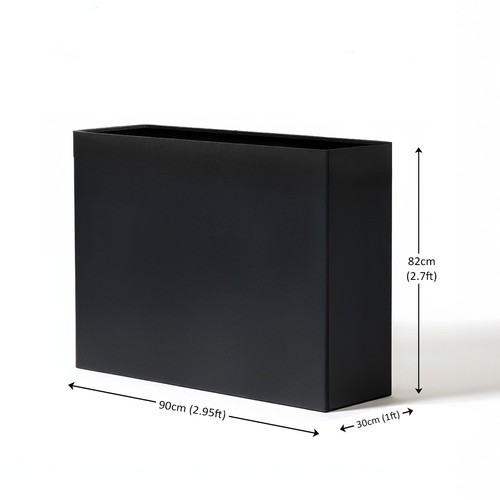 Metal planter garden corten - metal,