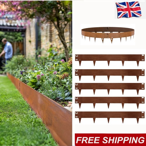 Corten garden lawn - corten, edging