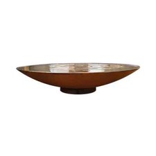 Corten Steel Water Bowl